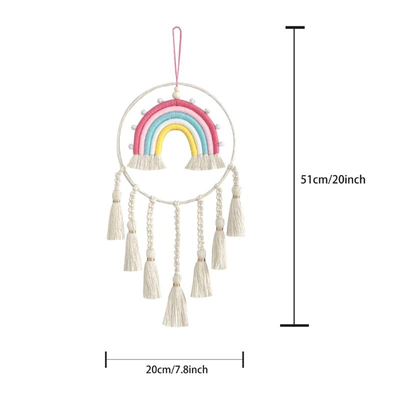 Restaurant Decoration Present Handwoven Tassels Ornament Art Crafts for Home Bar