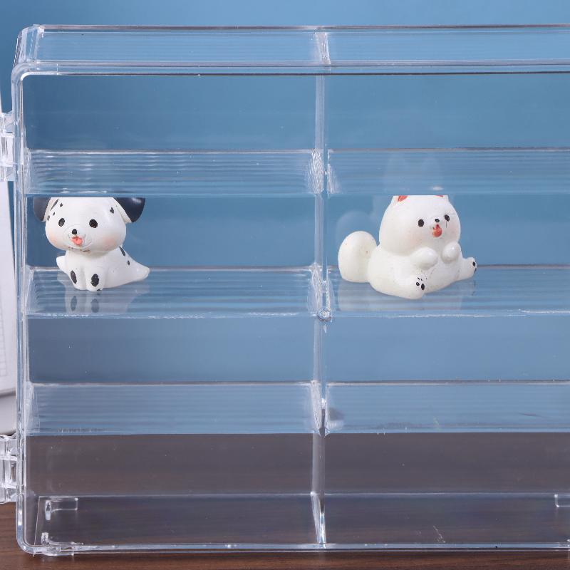 1Pcs Car Model Dust-Proof Display Stand Transparent Toy Car Placement Box Compact Car Model Storage Display Box
