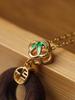 Agarwood Peace Buckle Pendant 19*5mm - Boost Video Traffic