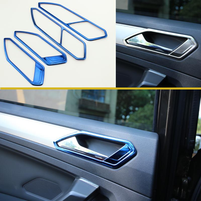 My good car for Volkswagen Tiguan L 2017- Decorative patch for inner handle of automobile door
