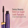 Swiss Beauty Bold Eye Super Lash Wasserfeste Mascara, Schwarz 7,5 ml