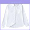 Girl School Uniform Shirt With Pure Cotton And Polyester Blend For Casual Wear