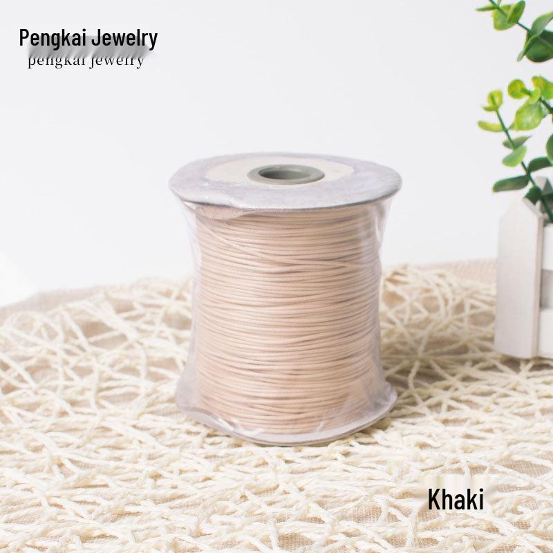 Colored Waxed Cord for DIY Bracelet and Necklace Making