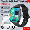 New Watch 5 Smart Watch Women AMOLED Screen Fitness Tracker Heart Rate ECG Waterproof GPS Track Call Smartwatch For iOS Android