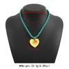 Ethnic Style Flower Pendant Necklace Hip Hop Nylon Rope Jewelry Accessories