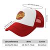 Medicated Rust.eze Lightning Mcqueen Mesh Trucker Hat Trendy Summer Breathable Mesh-back Sun Caps Adjustbale For Casual Headwear