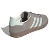 adidas  Gazelle Indoor Silver Pebble Linen Green Women Sneakers Grey Gum JR2430
