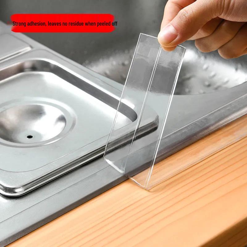 

Waterproof Double-Folded PVC Grout Sealant Tape for Kitchen Gaps
