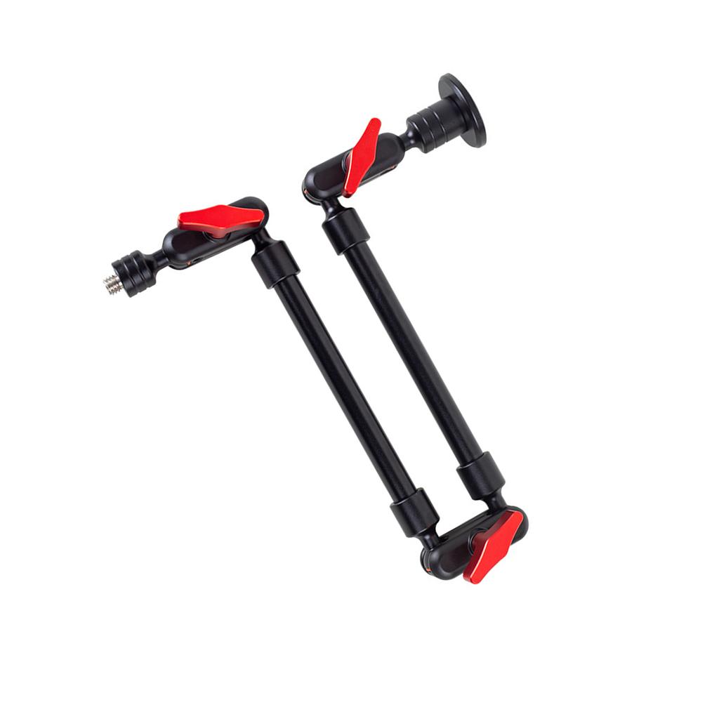 Flexible Arm Mount Articulating Arm Mount 360 Degree Ball Head Rotation Stand for DSLR Camera Live Streaming Studio