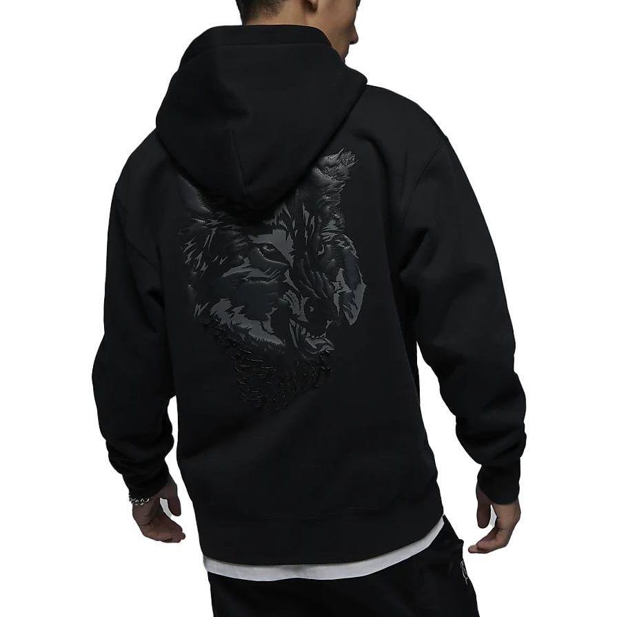 Jordan Sweatshirts Men's Black Hooded Moderate Regular DX0597-010