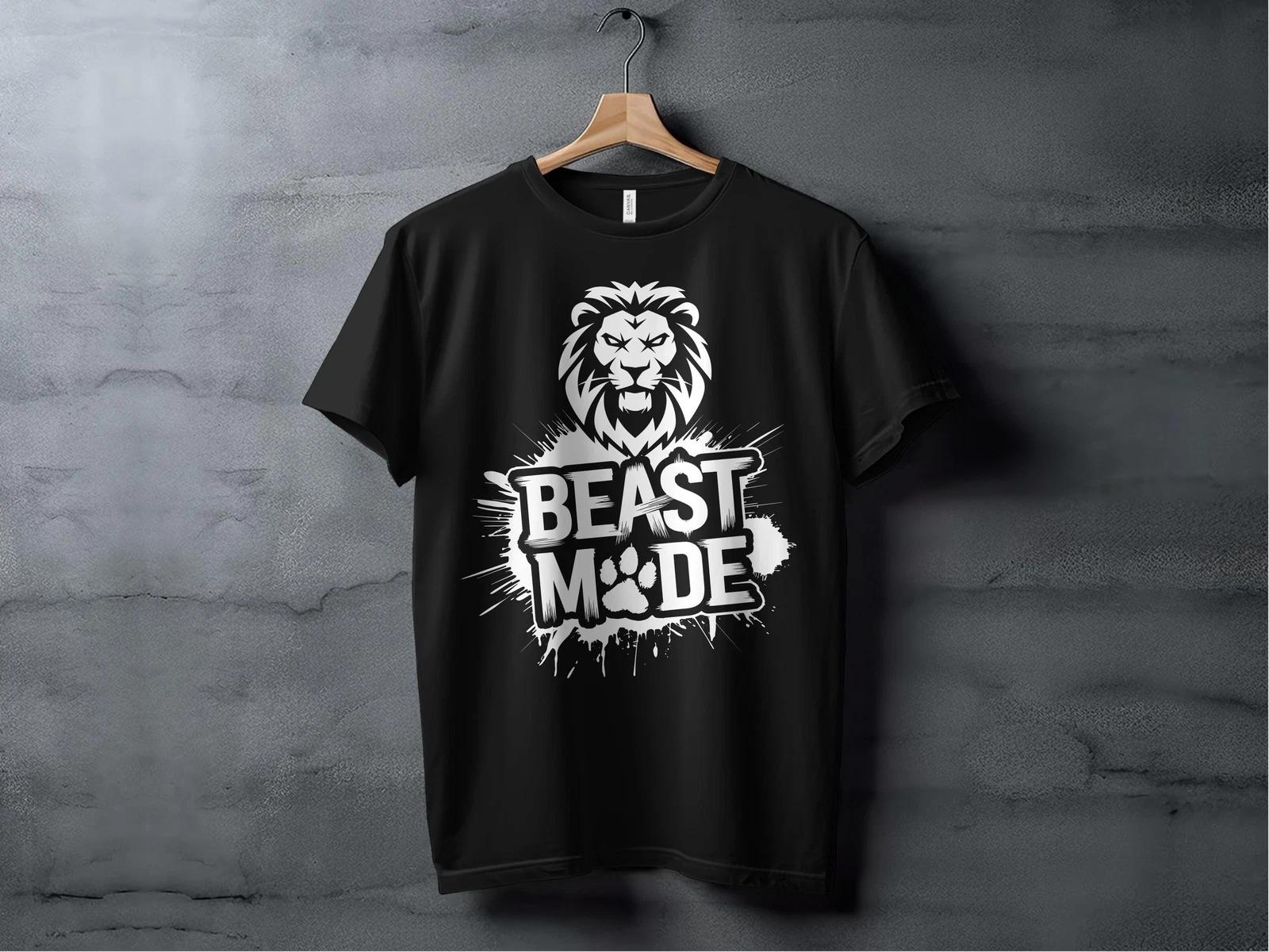 Beast Mode Lion T-shirt L