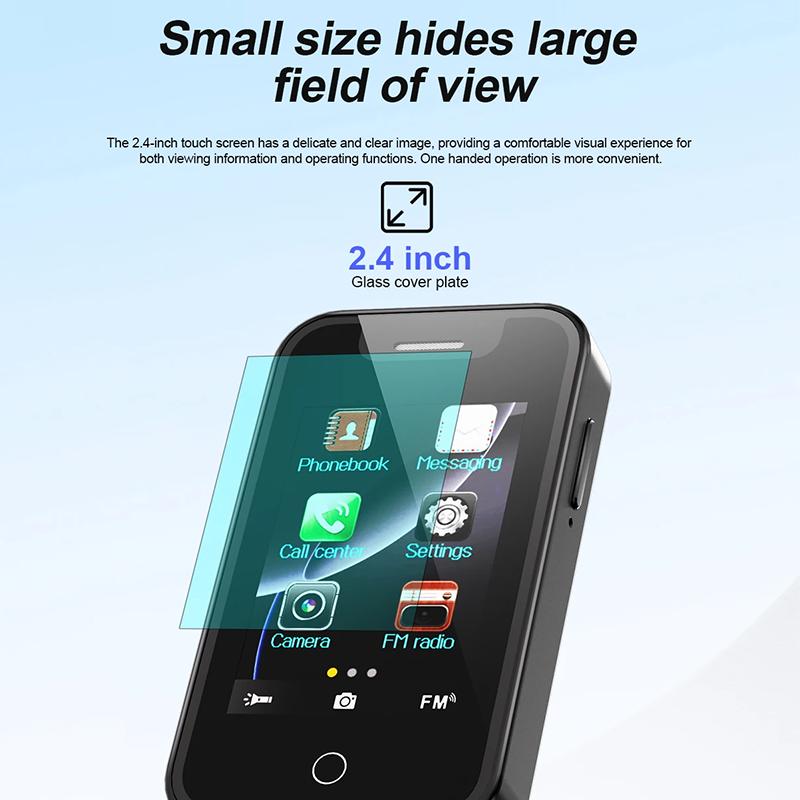 NEW BM16PRO 2G Mini Touch Screen Mobile Phone Dual SIM Bluetooth Dial Auto Call Record Magic Voice Cheap Cellphone FMRadio