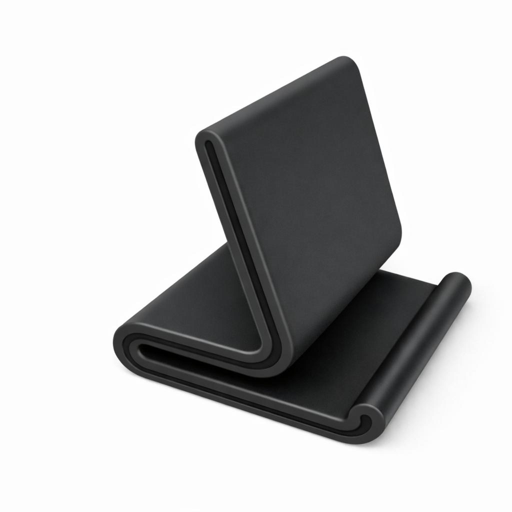 Black phone stand desk stand smartphone holder