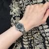 CASIO Watch with Storage Simple Stainless Great or Women's Case, Steel, Age