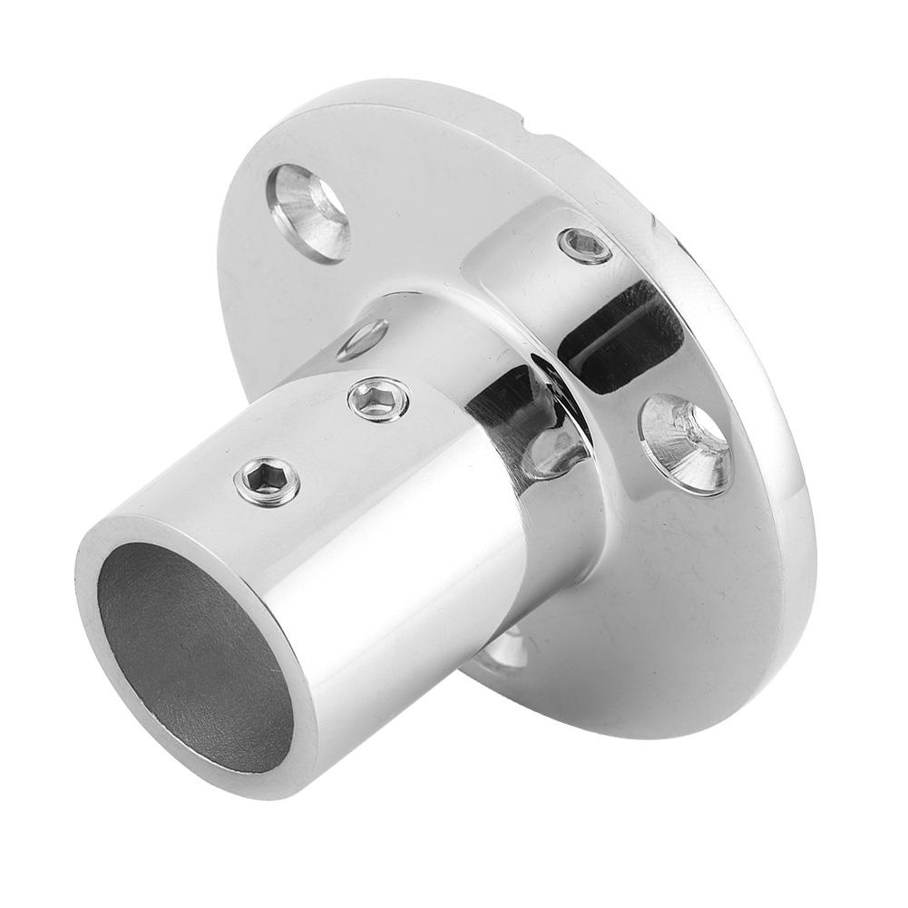 Boat Handrail Round Base 90 Degree 22mm Stainless Steel Boat Hand Rail Fittings Marine Accessories