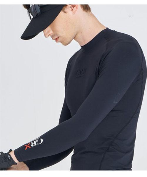 Jialegseu Men'S Recovery Compress Long Sleeve Tee Gnas1103M