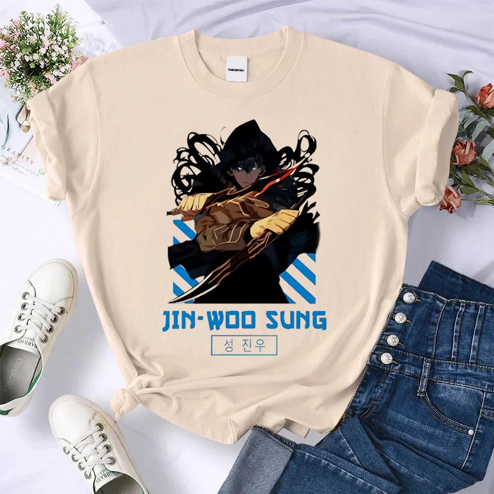 Women's  Shirt Teen Classic Korean Clothes Anime Vintage Colorful T- Shirt