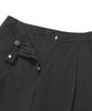 COVERNAT WOMAN Zipper Pocket Cargo Pants Black