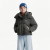 Tanboer Kids' Detachable Hood Short Down Jacket