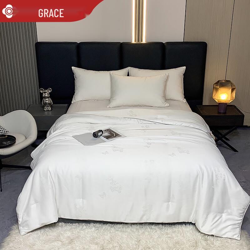 

Jieliya Deluxe Jacquard All-Season Fiber Quilt