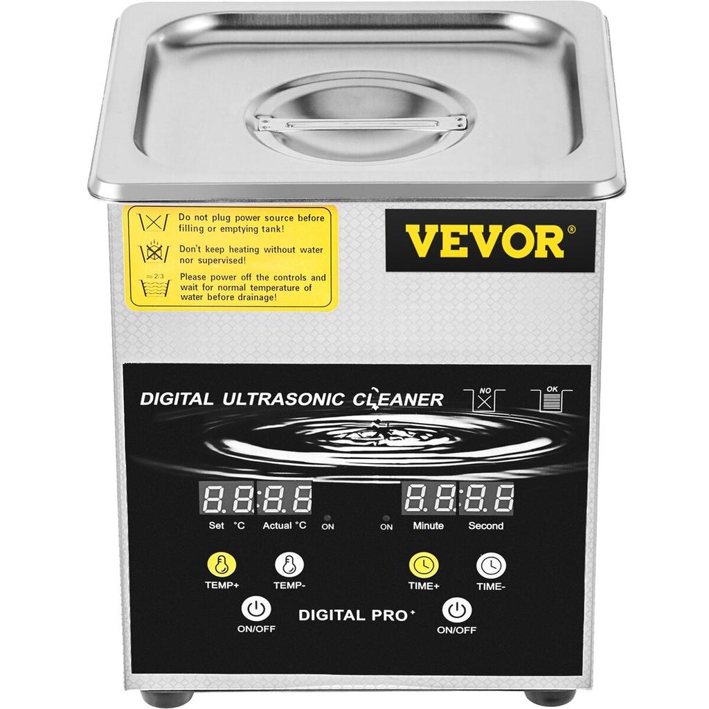 2L Ultrasonic Cleaner Cleaning Machine For Jewelry Stainless Steel