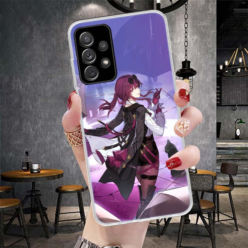 Honkai Star Rail Kafka Phone Case For Samsung Galaxy A13 A14 A15 A16 A17 A53 A54 A55 A56 A57 A33 A34 A35 A36 A37 A23 A24 A25 A26
