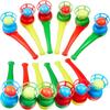 2/4/8Pcs Floating Blowing Ball Toys – Stress Relief & Balance Game for Kids, Birthday Party Favors, Plastic Pipe Balls Gift Set