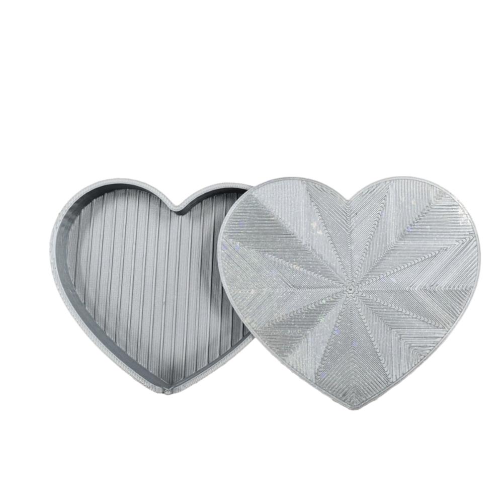 DIY Craft 3D Love Diamond Painting Tools Trays Heart-shaped Plastic Diamond Painting Tray Storage Box Embroidery Beads Organizer