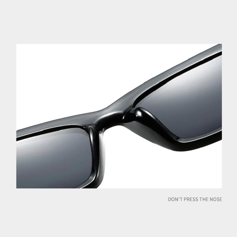 INS Hip-hop Style Fashion Korean Cat Eye Men Sunglasses Women Unisex With 7 Colors outdoor square Shade Eyewear