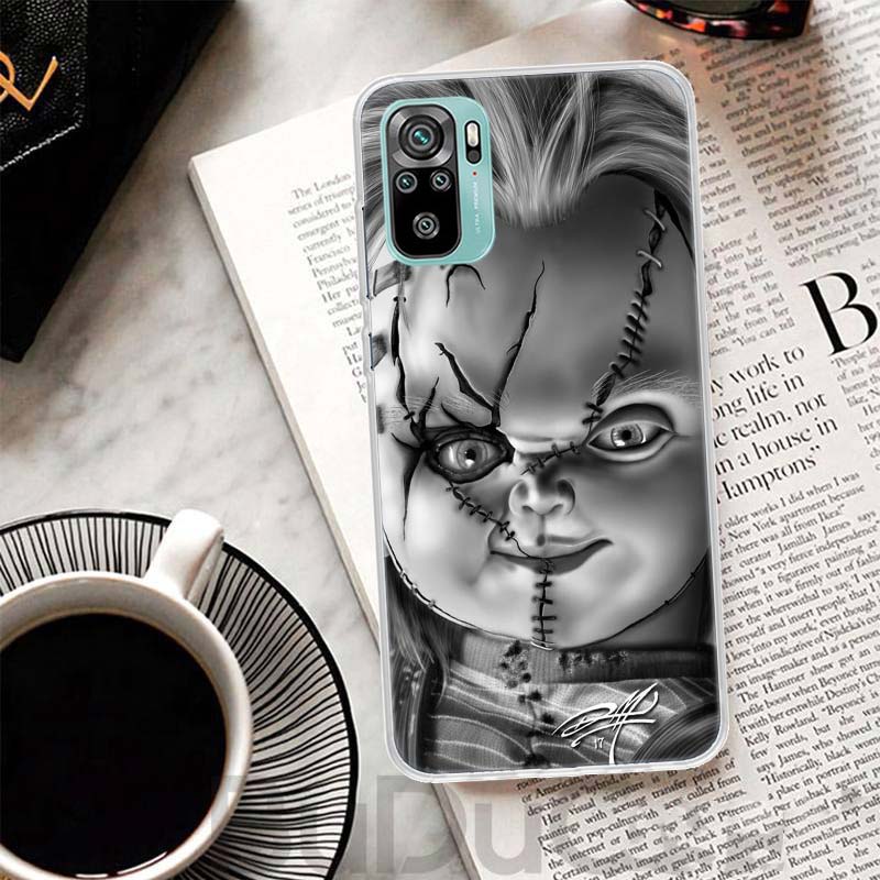 

Chucky Doll Horror Movie Cover For Xiaomi Redmi Note 10 9S 9 8T 8 Pro 7 5 Mi 9T 10T 11T 12T 11 12 Lite 12X A3 A2 A1 Print Coque Xiaomi Mi 8 Lite