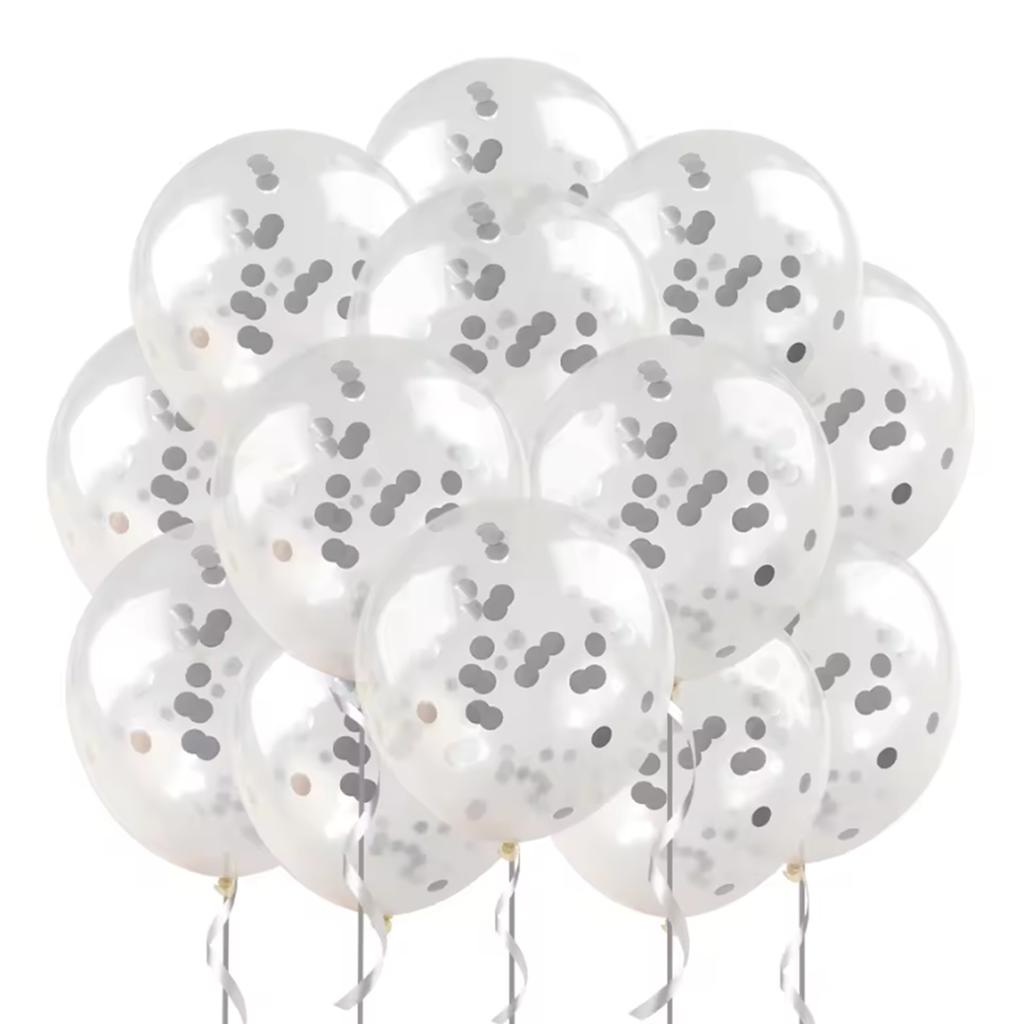 20pcs 12inch Confetti Metallic Metal Balloons Gold Blue Pink Latex Ballon Wedding Birthday Party Decoration Baby Shower Globos