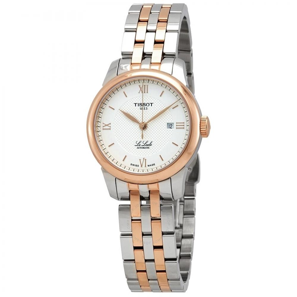 

Tissot Le locLe Automatic Silver Dial Two Tone Ladies Watch T006.207.22.038.00