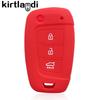 Silicone Car Key Case Cover For Hyundai I30 Accent Tucson Ix35 Solaris Elantra Kona Celesta Sonata For Hyundai Tucson 2021 Shell