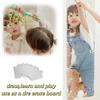 Firm Secure Paste Puzzle Mirror Growth Chart Foldable Design Height Measurement Tool  For Wall