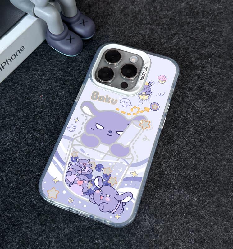 Applicable to Apple 11/11Pro new mobile phone case oppo Redmi summer Apple 11 couple Kulomi milk tea