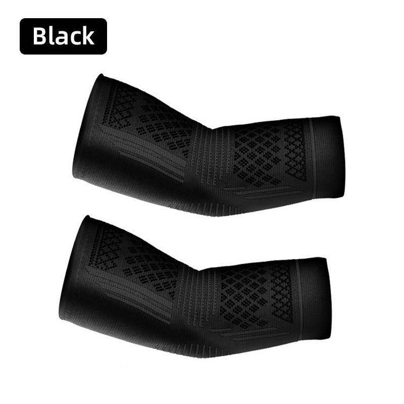 Elbow Support Gym Fitness Compression Elbow Brace Knitted Nylon Breathable Elbow Guard Golf Basketball Tennis Elbow Pad Support Sleeve