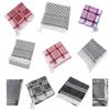 Religious Arab Adult Keffiyeh Headscarf Turban Jacquard Pattern Scarf Outdoor Headscarf for Male Daily Hair Accessory