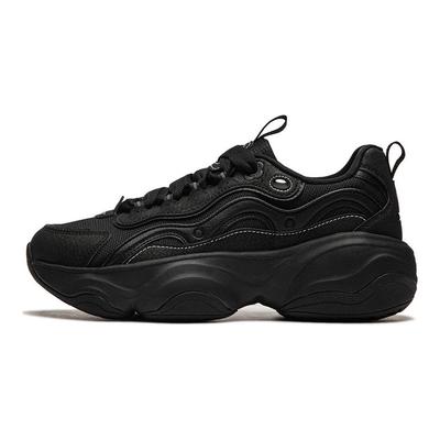 Li Ning Honey V2 Fashion Classic Comfortable Slip Resistant Durable Low Top Lifestyle Casual Shoes Women Casual Shoes Black AGCU296-2