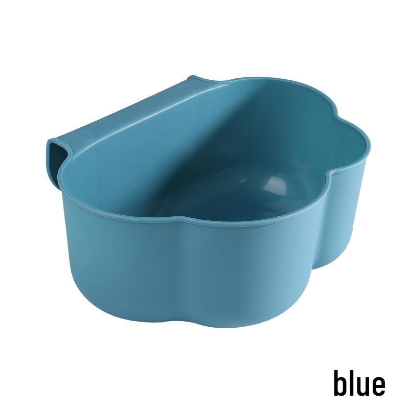 

Подвесное кухонное мусорное ведро и корзина для хранения в облачном стиле: Навесной дверной шкаф для бытового использования 23x18x9 cm синий