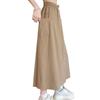 Stilvolle Culottes in neutralen Tönen, High-Waist-Hose mit bequemer Passform und mehrlagigem Design, Vielseitige Hose für Freizeitaktivitäten & Wochenenden