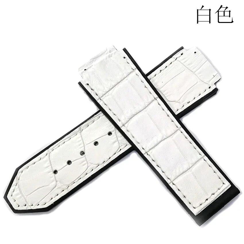 26mm*19mm skinnklokkeremspenne 22mm for HUBLOT Big Bang Series Silikonklokke Armbåndsurtilbehør