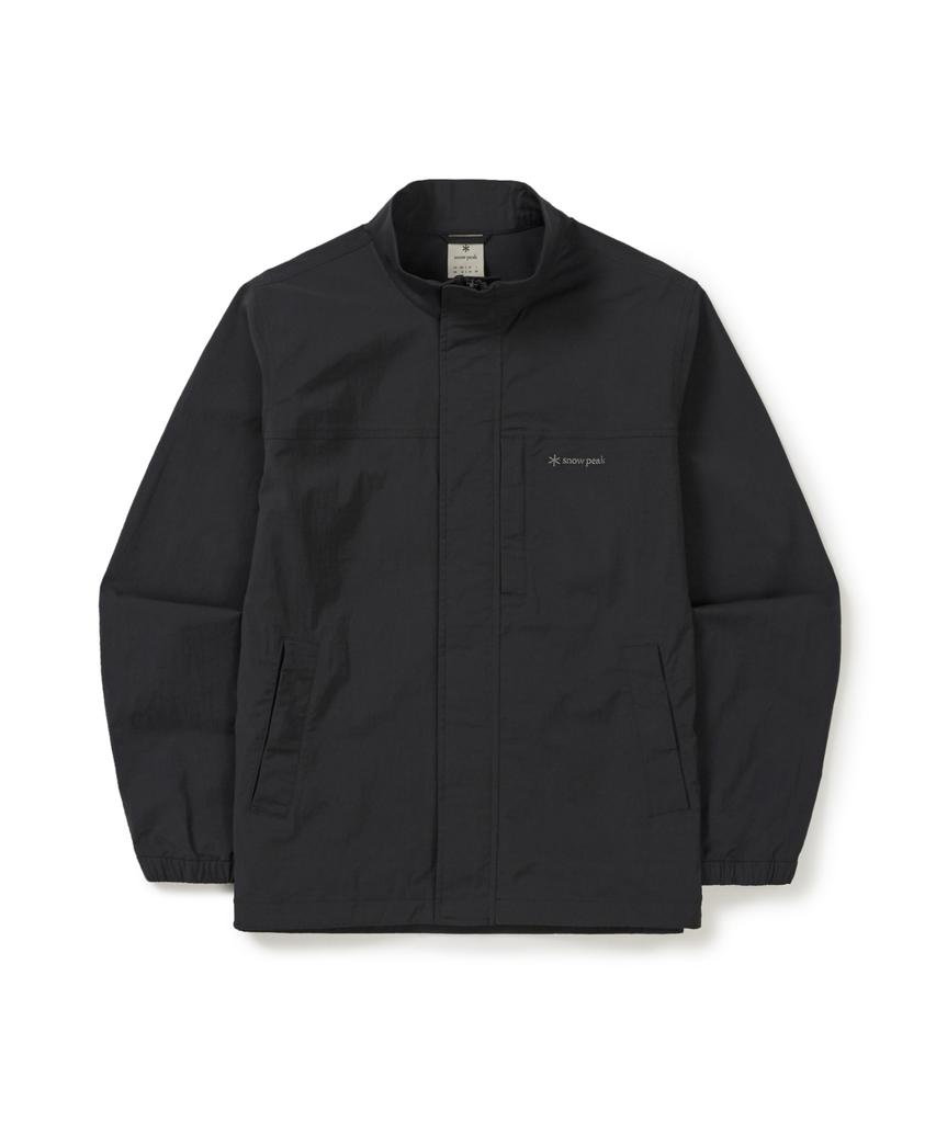 Snowpeak Apparel Root Stand Neck Windbreaker (S26Mmrwb64) Dark Charcoal