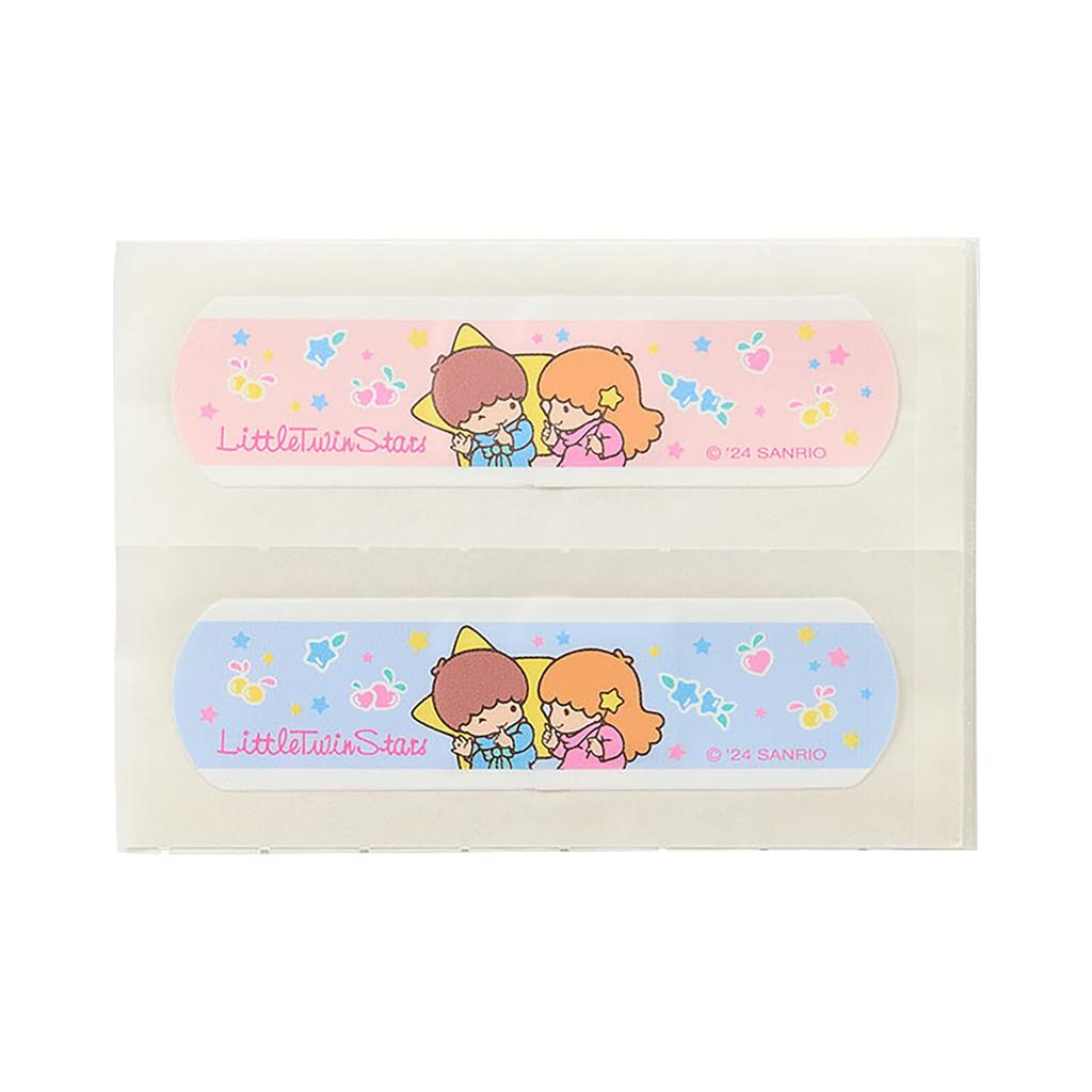 Sanrio Bandage & Tin Case (Everyday Goods, Sanrio Forever) Little Twin Stars Kiki & Lala 10-Pack (2 Designs X 5 of Each) 451894
