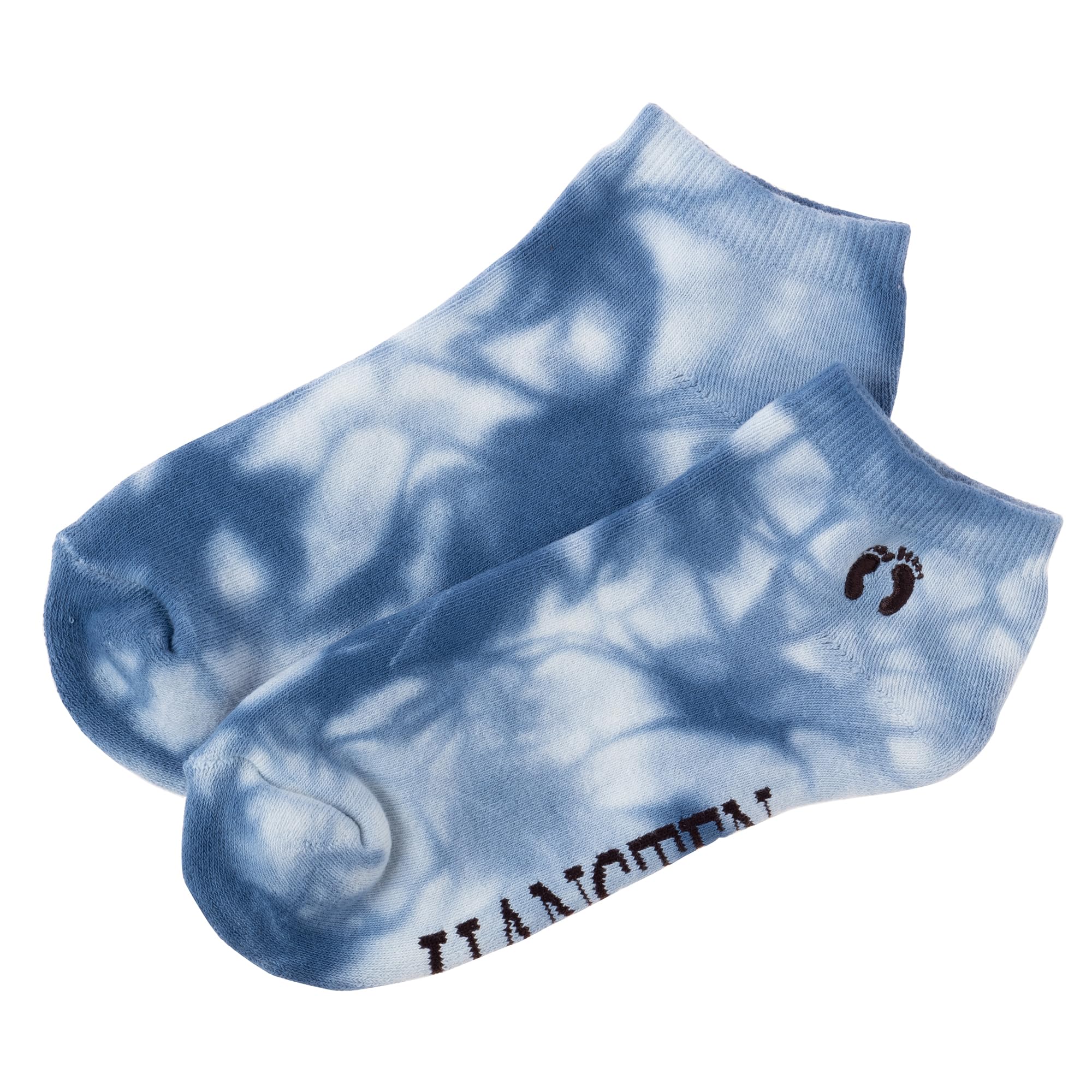 

Носки Hanten с tie-dye, размер для лодыжки, синие, 25-27 см, HT24-313030 синий
