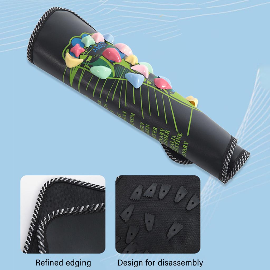 1pcs Foot Acupressure Massage Pad Comfortable Feet Muscle Relaxation Massager Tool for Long Sitting Office Workers Elders