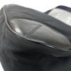 PRADA Hobo Triangle Logo Shoulder Bag black Women One Belt Pack used