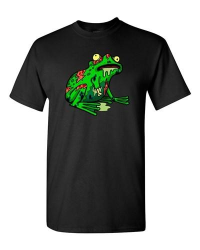 Zombie Frog Undead Animals Devil Monster Horror Adult DT T-Shirt Tee S