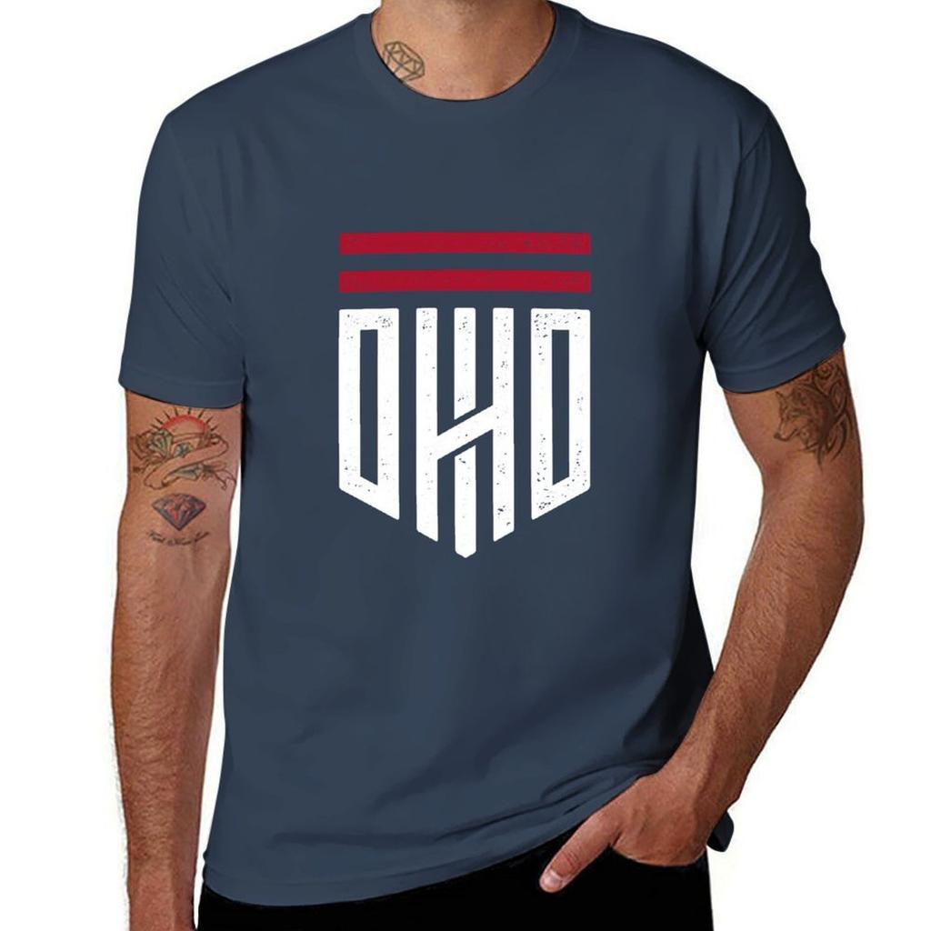 Ohio Shield Tshirt Breathable Basic Cotton Tshirt