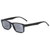 Fashion Trend Reading Sunglasses Classic Square Frame Gray Lens Long Vision Sunglasses Neutral Outdoor UV Protection Glasses