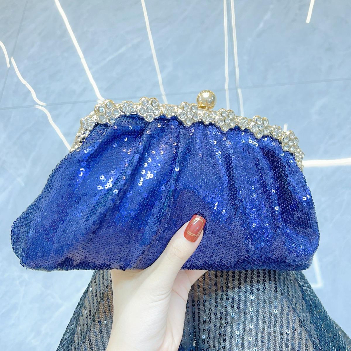 

Элегантный женский клатч-кроссбоди: Вечерняя, Праздничная, Свадебная и Вечернее платье Сумочка синий